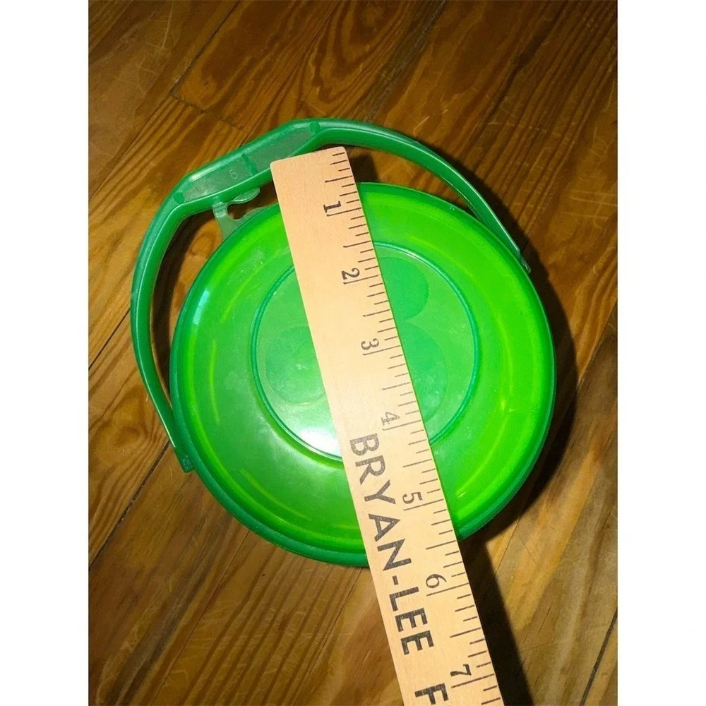 Walt Disney World Park Icons Popcorn Bucket Translucent Green‎ Mickey Lid